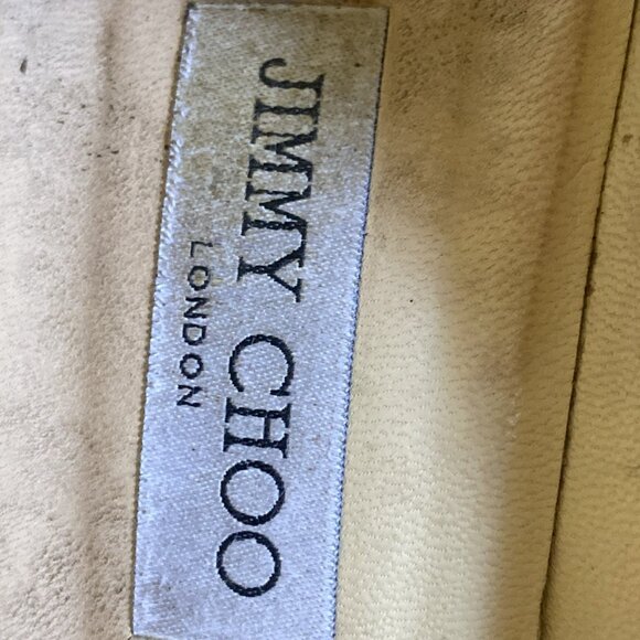 Jimmy Choo Tony 85 Classic Black Leather Pointy Heels - Picture 12 of 14